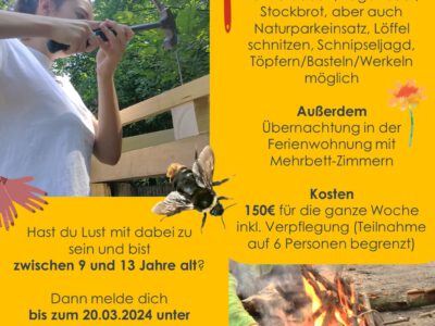 Kids-Workcamp in den Ferien